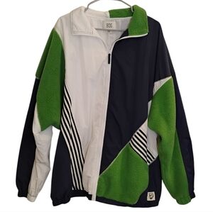 Urban Outfitters BDG Colorblock Geometric Men's Jacket Size Medium